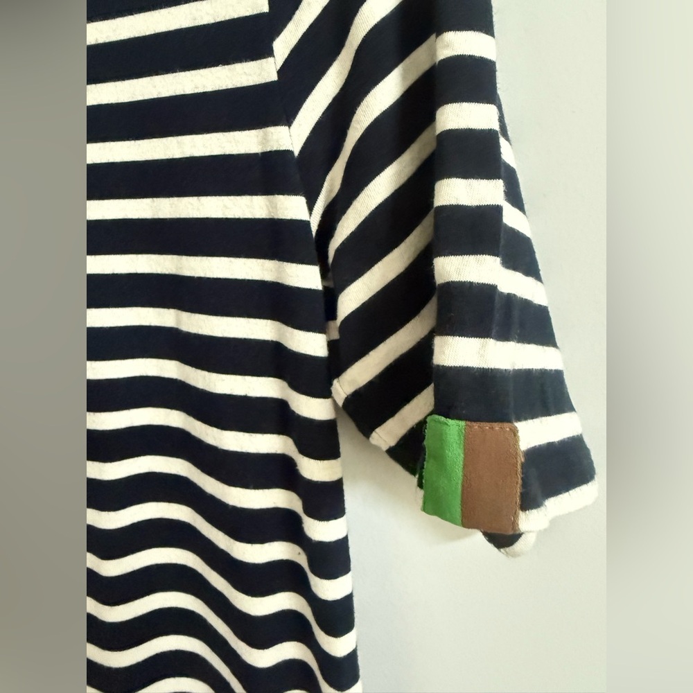 KULE Tee Dress Navy White Stripes Small - Picture 7 of 10